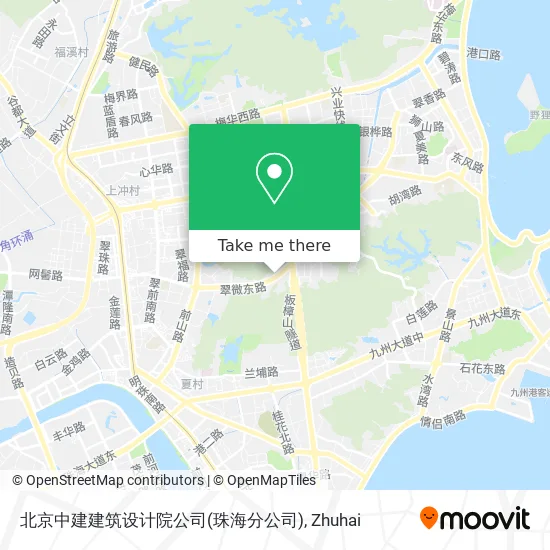 北京中建建筑设计院公司(珠海分公司) map