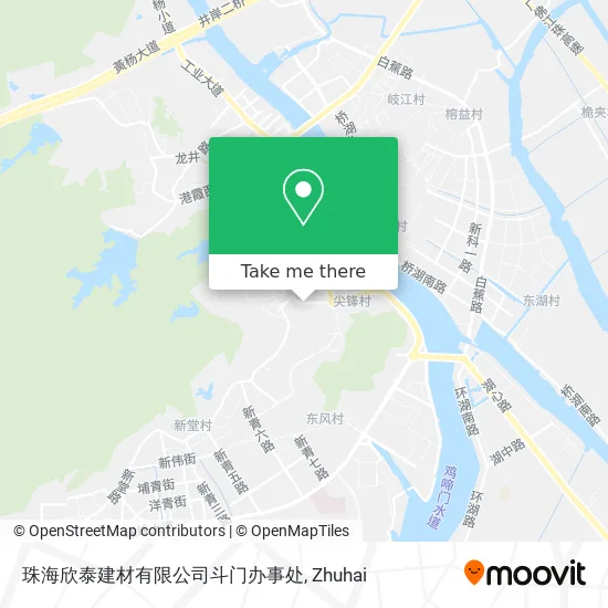 珠海欣泰建材有限公司斗门办事处 map