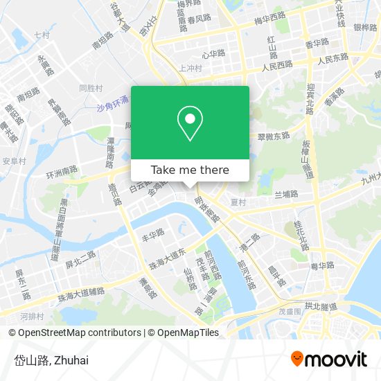 岱山路 map