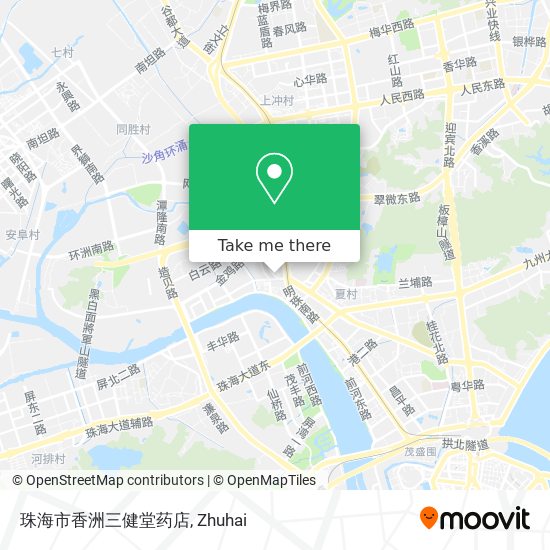 珠海市香洲三健堂药店 map