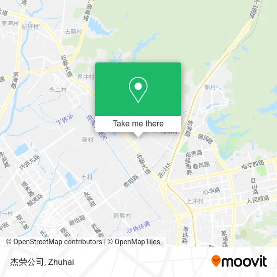 杰荣公司 map