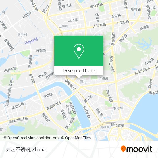 荣艺不锈钢 map