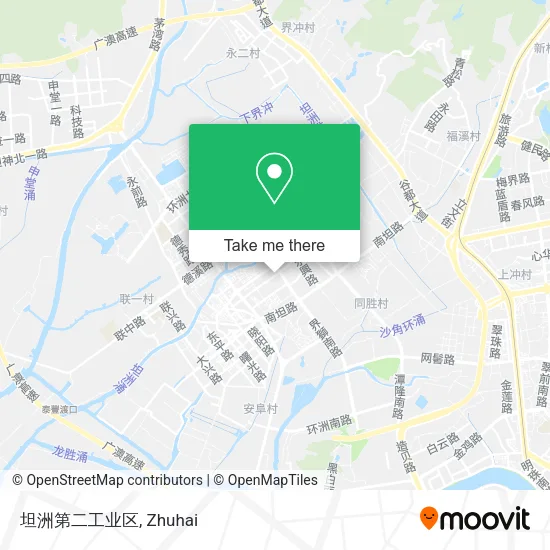 坦洲第二工业区 map