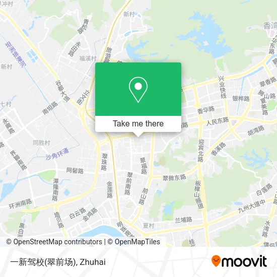 一新驾校(翠前场) map