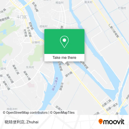 晓睛便利店 map