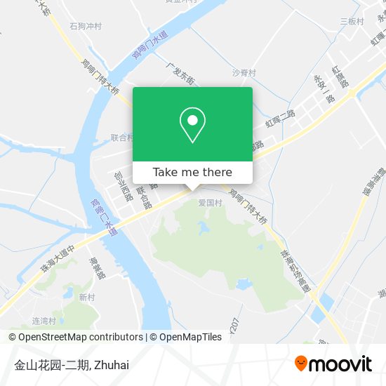 金山花园-二期 map
