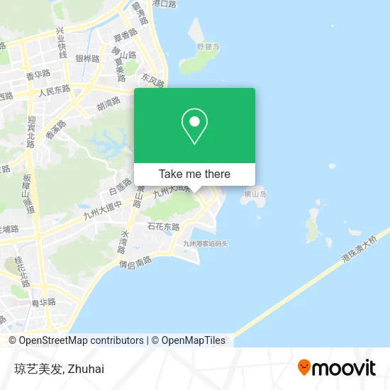琼艺美发 map