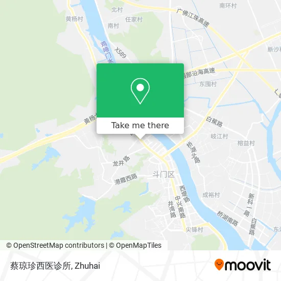 蔡琼珍西医诊所 map
