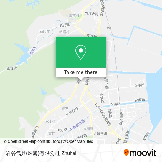 岩谷气具(珠海)有限公司 map