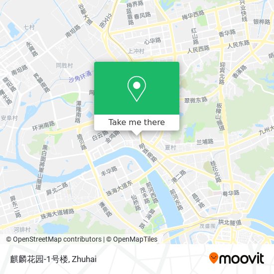 麒麟花园-1号楼 map