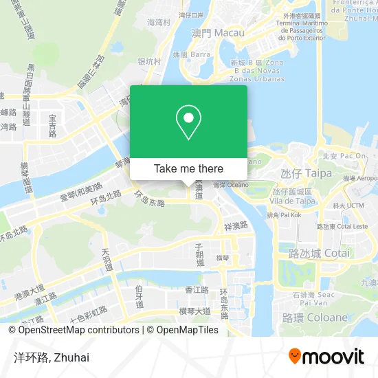 洋环路 map
