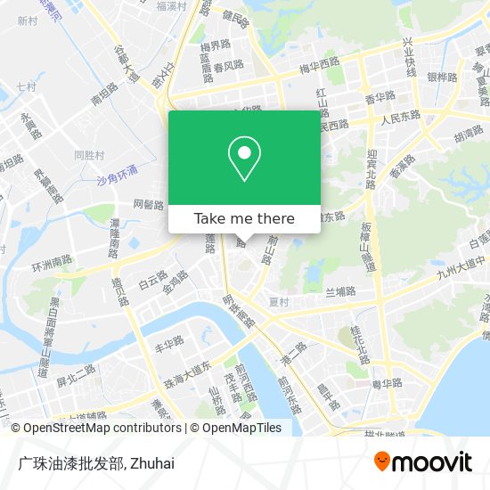 广珠油漆批发部 map