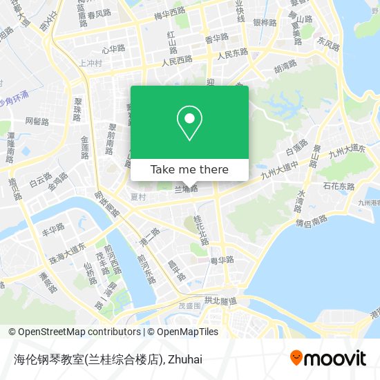 海伦钢琴教室(兰桂综合楼店) map