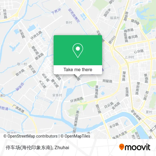 停车场(海伦印象东南) map