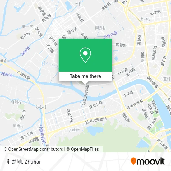 荆楚地 map