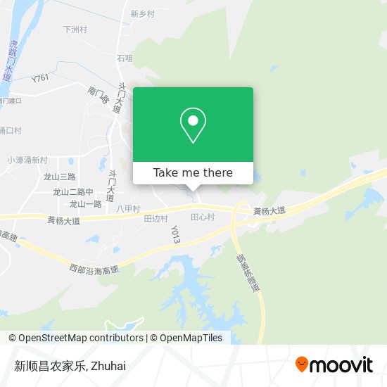 新顺昌农家乐 map