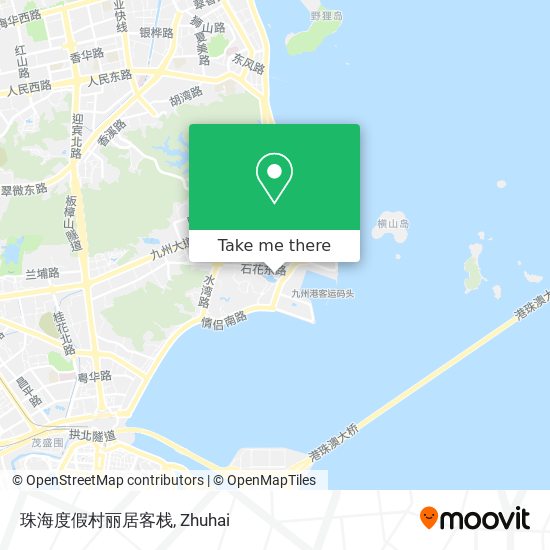 珠海度假村丽居客栈 map