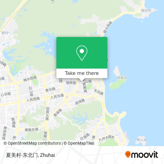 夏美村-东北门 map