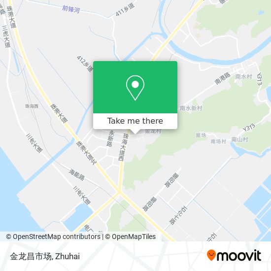 金龙昌市场 map