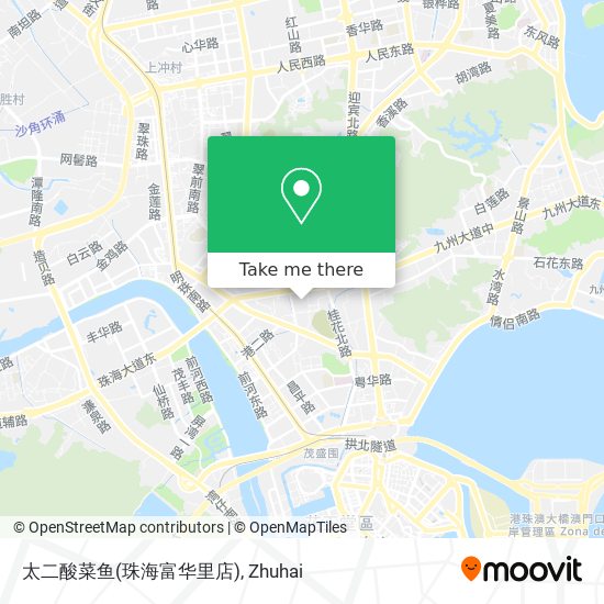 太二酸菜鱼(珠海富华里店) map