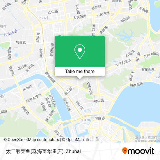 太二酸菜鱼(珠海富华里店) map
