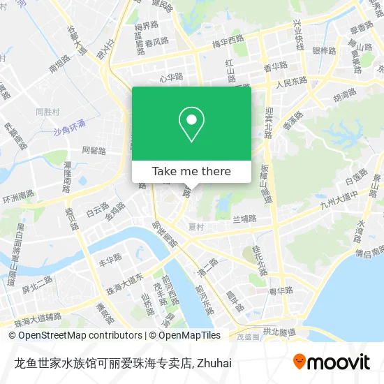 龙鱼世家水族馆可丽爱珠海专卖店 map