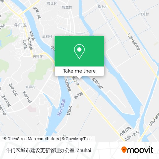 斗门区城市建设更新管理办公室 map