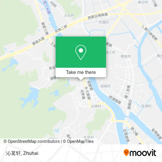 沁茗轩 map