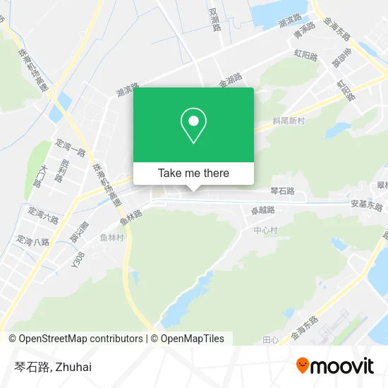 琴石路 map