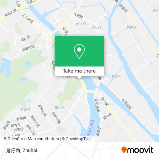 鬼仔角 map