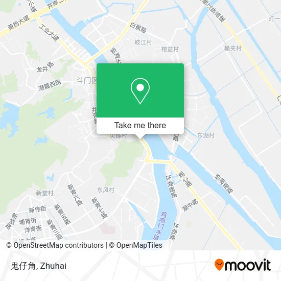 鬼仔角 map
