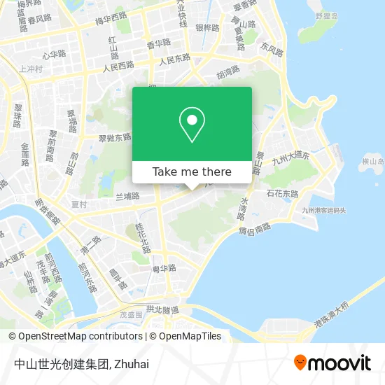 中山世光创建集团 map