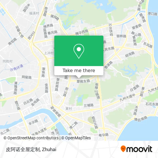 皮阿诺全屋定制 map