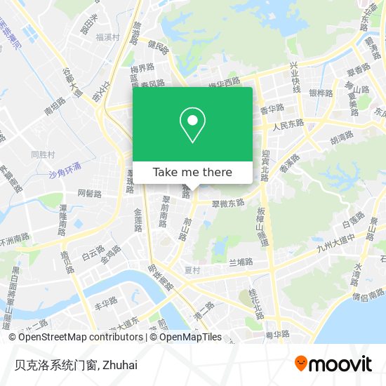 贝克洛系统门窗 map