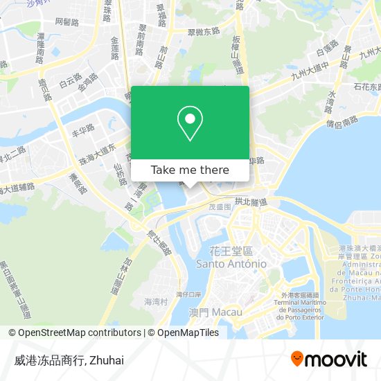 威港冻品商行 map