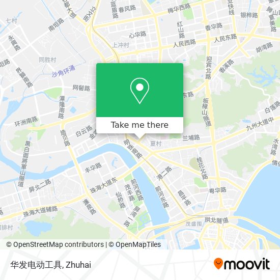 华发电动工具 map