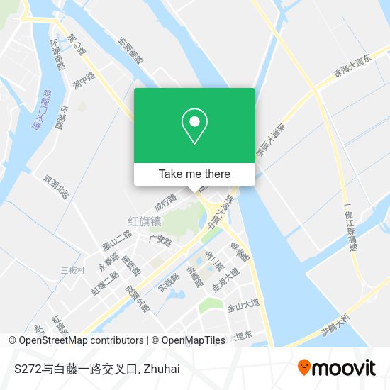 S272与白藤一路交叉口 map