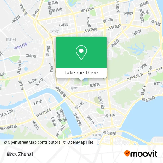 廊堡 map