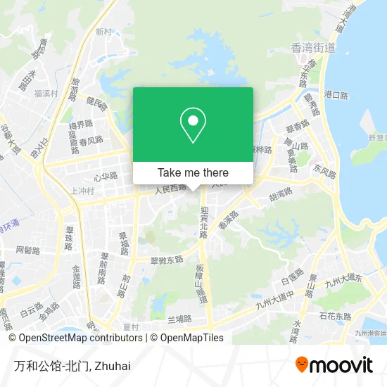 万和公馆-北门 map