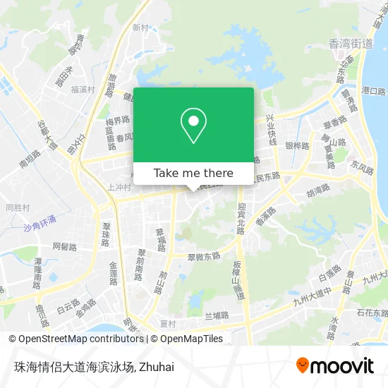 珠海情侣大道海滨泳场 map