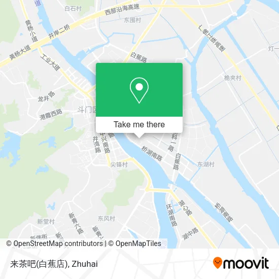 来茶吧(白蕉店) map
