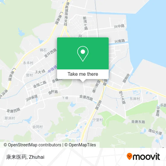 康来医药 map