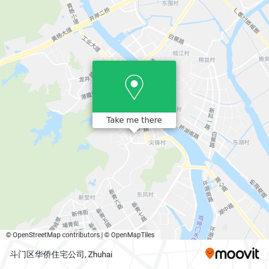 斗门区华侨住宅公司 map
