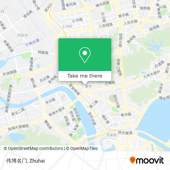 伟博名门 map