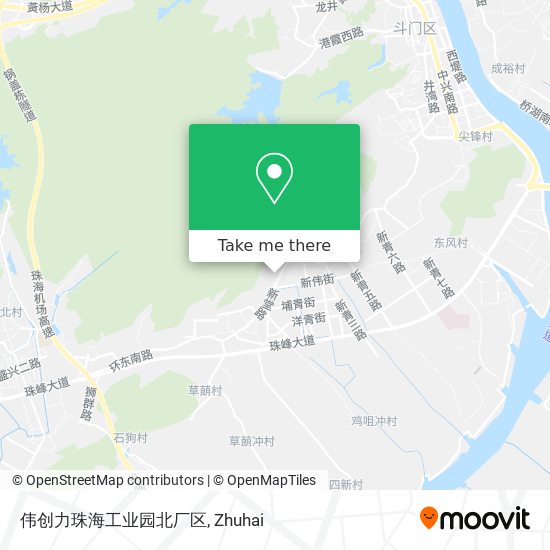 伟创力珠海工业园北厂区 map