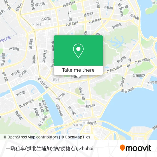 一嗨租车(拱北兰埔加油站便捷点) map
