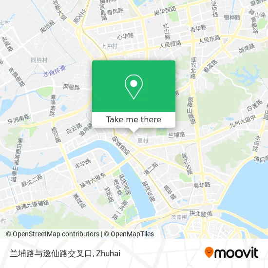兰埔路与逸仙路交叉口 map