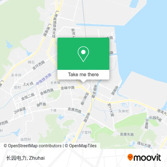 长园电力 map
