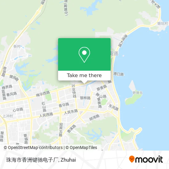 珠海市香洲键驰电子厂 map
