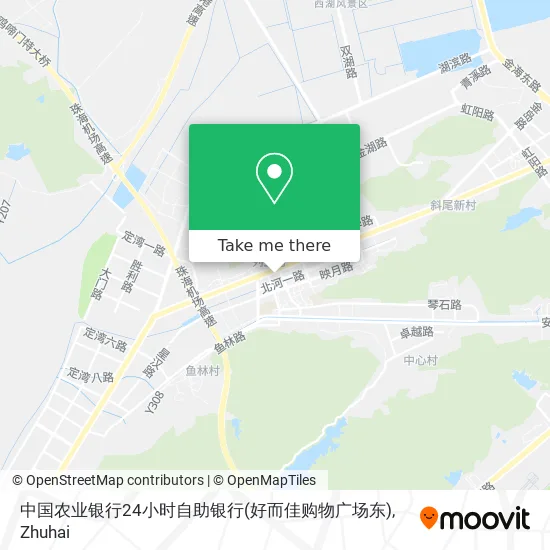 中国农业银行24小时自助银行(好而佳购物广场东) map